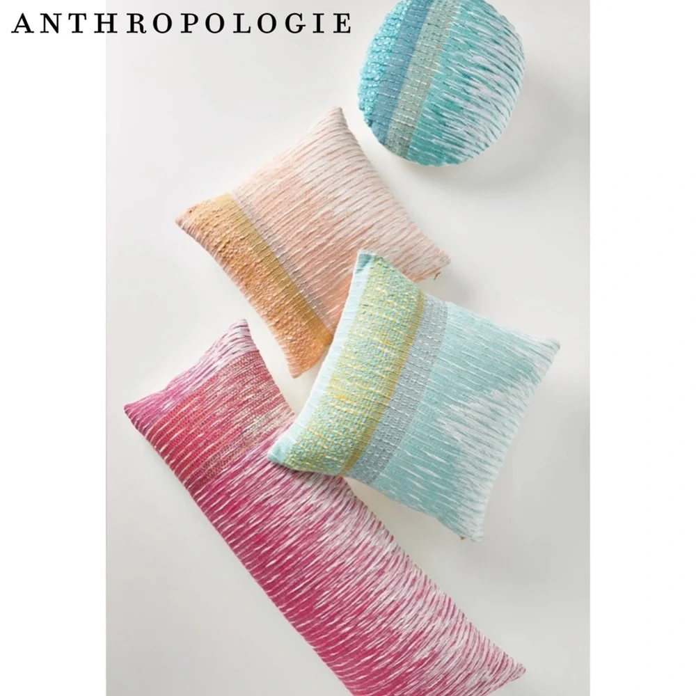 Anthropologie Handwoven Maude Cushion